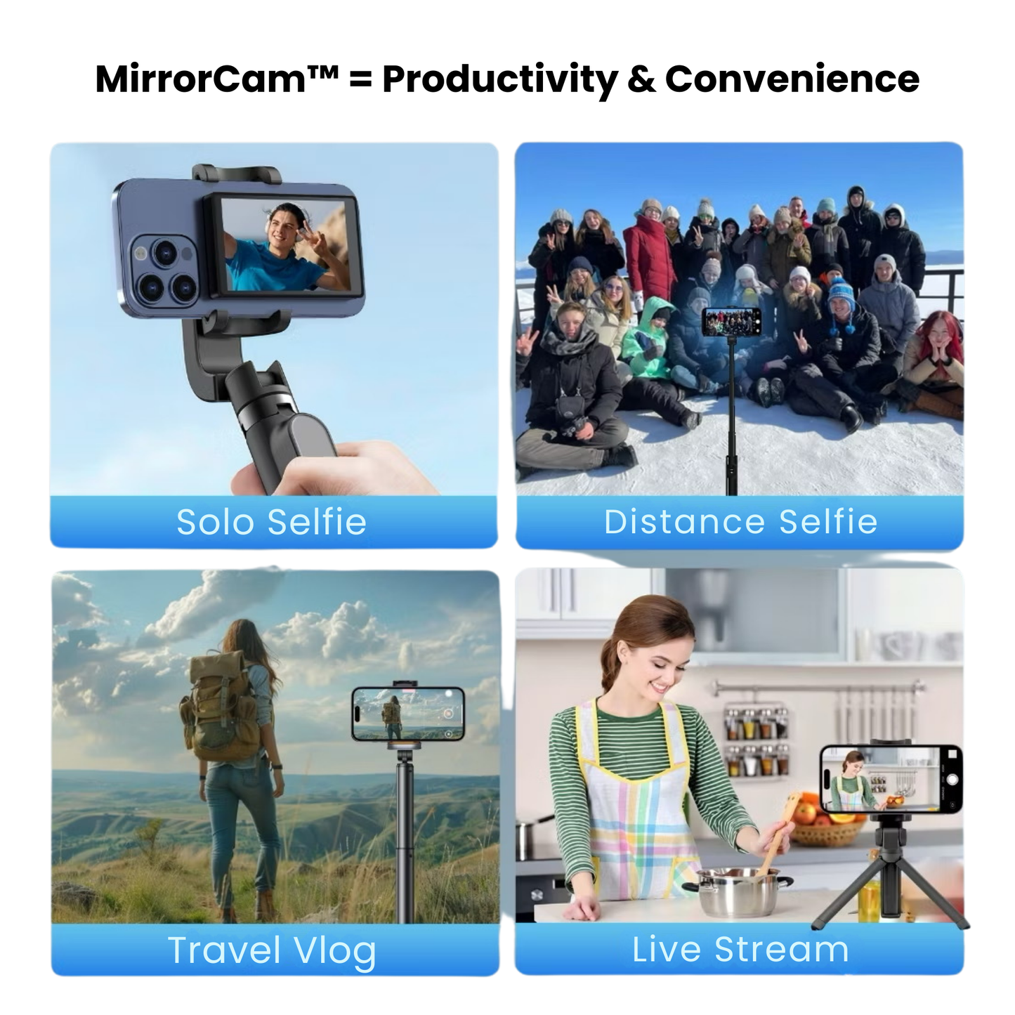 MirrorCam™ - Real-Time Preview Screen